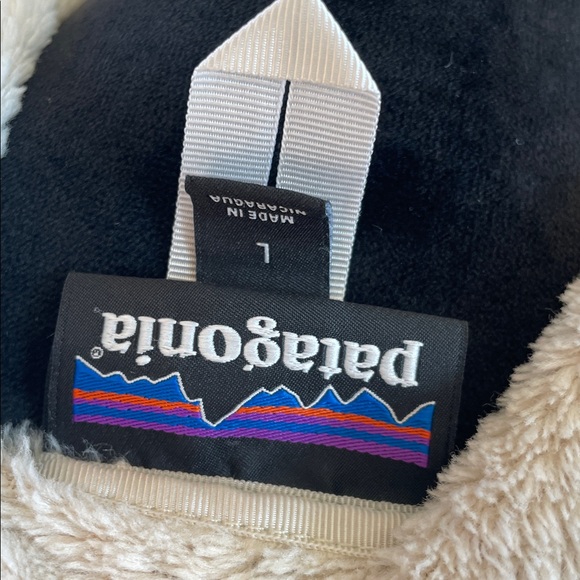 Patagonia cream pullover large - Picture 8 of 9